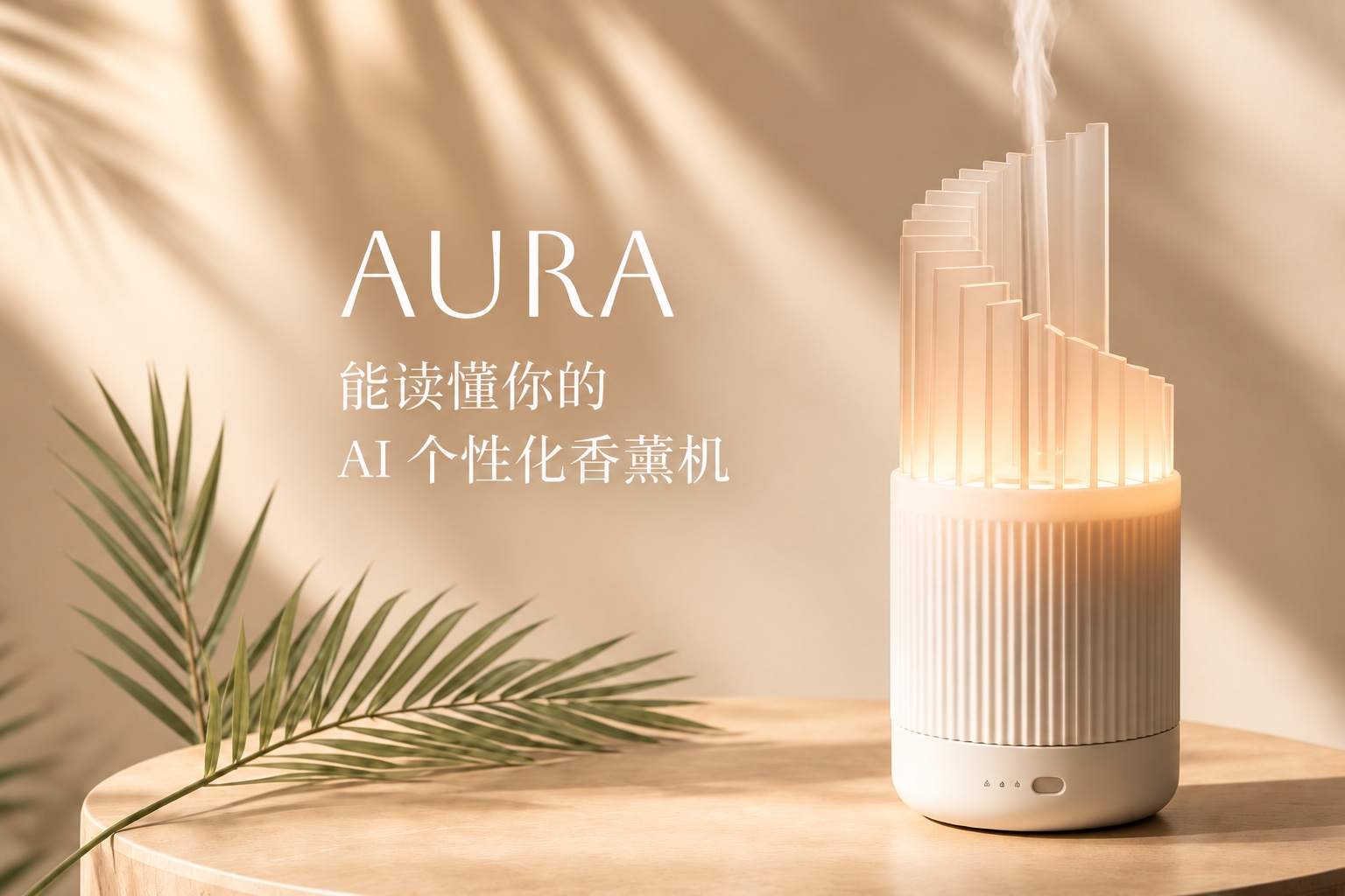 AURA 智能香薰机产品概念图